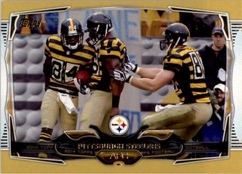 2014 Topps - Gold #39 Pittsburgh Steelers Front
