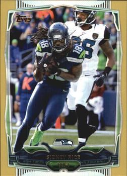 2014 Topps - Gold #63 Sidney Rice Front