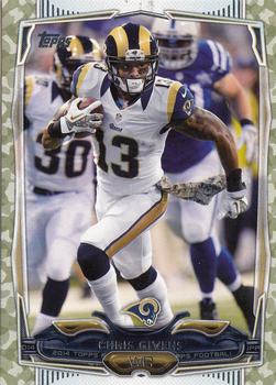 2014 Topps - Camo #74 Chris Givens Front