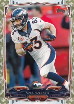 2014 Topps - Camo #177 Wes Welker Front