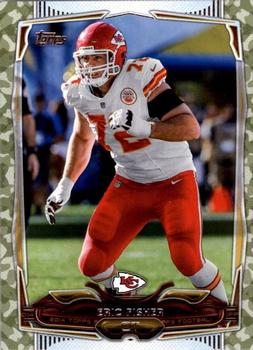 2014 Topps - Camo #241 Eric Fisher Front