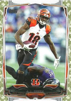 2014 Topps - Camo #11 A.J. Green Front