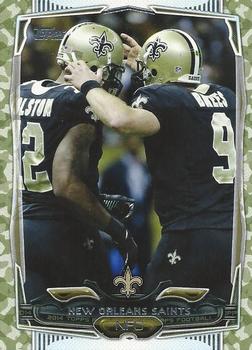 2014 Topps - Camo #99 New Orleans Saints Front