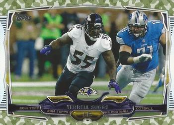 2014 Topps - Camo #139 Terrell Suggs Front