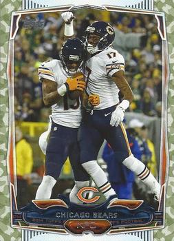 2014 Topps - Camo #166 Chicago Bears Front