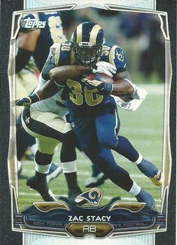 2014 Topps - Black #96 Zac Stacy Front