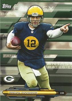 2014 Topps - Fantasy Strategies #FFS-AR Aaron Rodgers Front