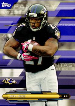 2014 Topps - Fantasy Strategies #FFS-RR Ray Rice Front