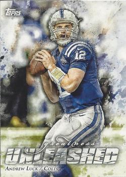 2014 Topps - Greatness Unleashed #GU-AL Andrew Luck Front