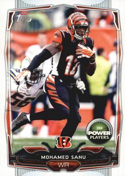 2014 Topps - Power Players #PP-17 Mohamed Sanu Front