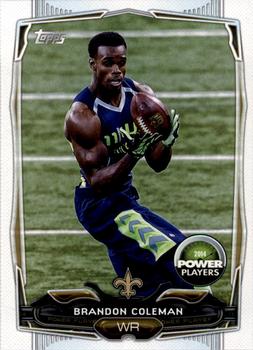 2014 Topps - Power Players #PP-200 Brandon Coleman Front