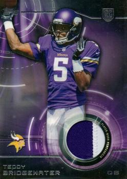 2014 Topps - Rookie Patch #TRP-TBR Teddy Bridgewater Front