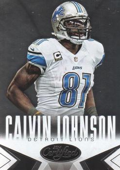 2014 Panini Certified #34 Calvin Johnson Front