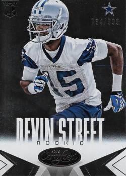 2014 Panini Certified #120 Devin Street Front