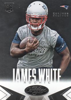 2014 Panini Certified #130 James White Front