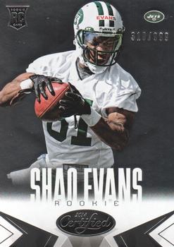 2014 Panini Certified #159 Shaq Evans Front