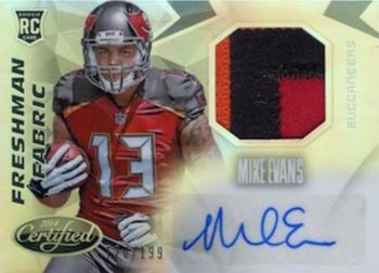 2014 Panini Certified #232 Mike Evans Front