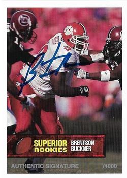 1994 Superior Rookies - Autographs #13 Brentson Buckner Front