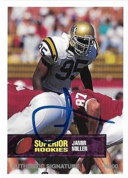 1994 Superior Rookies - Autographs #29 Jamir Miller Front
