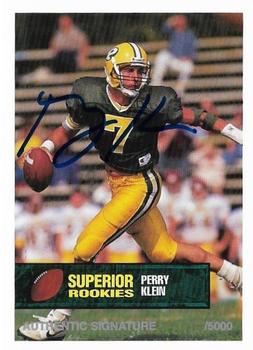 1994 Superior Rookies - Autographs #35 Perry Klein Front