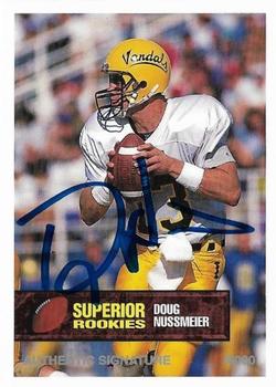 1994 Superior Rookies - Autographs #57 Doug Nussmeier Front