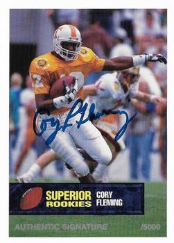 1994 Superior Rookies - Autographs #77 Cory Fleming Front