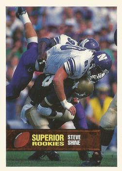 1994 Superior Rookies - Samples #12 Steve Shine Front