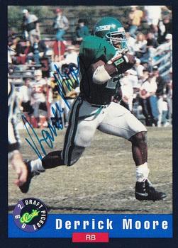 1992 Classic Draft Picks - Autographs #NNO Derrick Moore Front