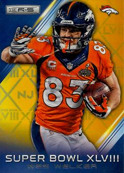 2014 Panini Rookies & Stars - Super Bowl #SB5 Wes Welker Front