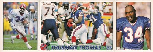1992 Pacific Triple Folder #2 Thurman Thomas Front