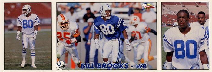 1992 Pacific Triple Folder #11 Bill Brooks Front