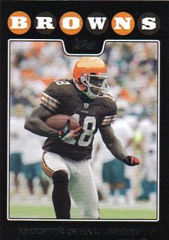 2008 Topps Cleveland Browns #5 Donte Stallworth Front