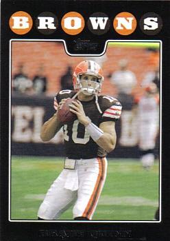 2008 Topps Cleveland Browns #9 Brady Quinn Front