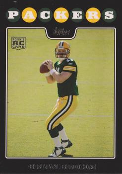 2008 Topps Green Bay Packers #11 Brian Brohm Front