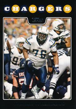 2008 Topps San Diego Chargers #7 Jamal Williams Front