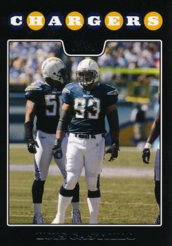 2008 Topps San Diego Chargers #10 Luis Castillo Front