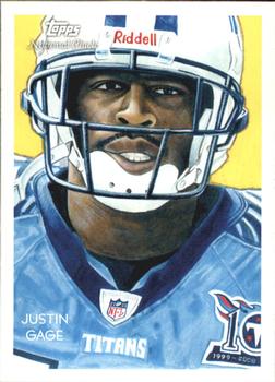2009 Topps National Chicle #C154 Justin Gage Front