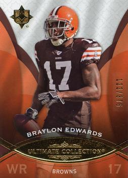 2009 Upper Deck Ultimate Collection #28 Braylon Edwards Front