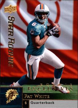 2009 Upper Deck Rookie Exclusives #90 Pat White Front