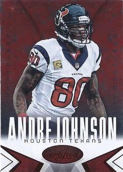 2014 Panini Certified - Camo Red #40 Andre Johnson Front