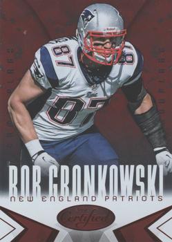 2014 Panini Certified - Camo Red #58 Rob Gronkowski Front