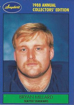 1988 Snyder's Seattle Seahawks #8 Bryan Millard Front