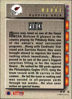 1993 Pro Set Power Update - Power Prospects #PP6 Ron Moore Back