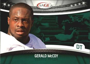 2010 SAGE #32 Gerald McCoy Front