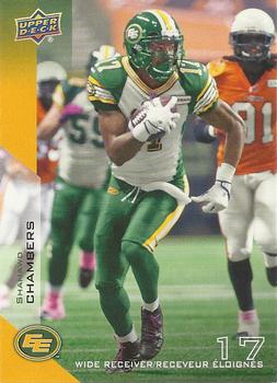 2014 Upper Deck CFL #31 Shamawd Chambers Front