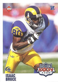 2000 Collector's Edge Super Bowl XXXIV #R1 Isaac Bruce Front