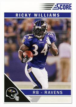 2011 Score - Updates #157 Ricky Williams Front