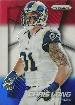 2014 Panini Prizm - Red White And Blue Prizm #163 Chris Long Front