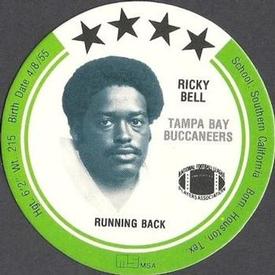 1981 Holsum Discs #NNO Ricky Bell Front