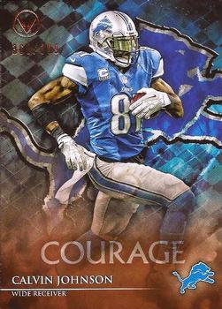 2014 Topps Valor - Courage #25 Calvin Johnson Front